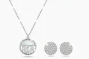 Nácar Set Collar Y Arete