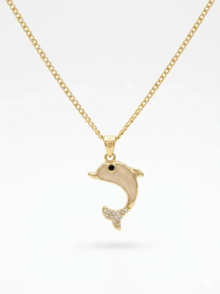 Collar Delfín de Nácar